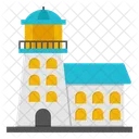 Sea Tower Watchhouse Lighthouse Icon