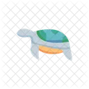 Sea Turtle Reptile Marine Animal Icon