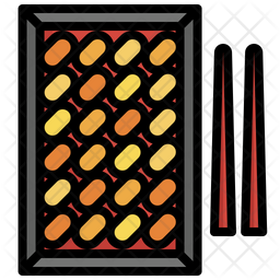 Sea Urchin Icon Download In Colored Outline Style