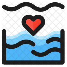 Sea Water  Icon