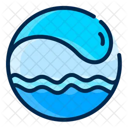 Sea wave  Icon