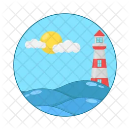 Sea wave  Icon