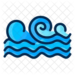 Sea waves  Icon
