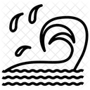 Sea Waves Water Waves Big Wave Icon