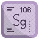 Seaborgium Chemistry Periodic Table Icon