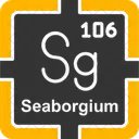 Seaborgium Preodic Table Preodic Elements Icon