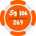 Seaborgium Periodic Table Chemistry Icon