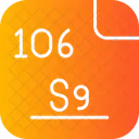 Seaborgium Periodic Table Atom Icon