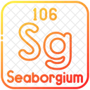 Seaborgium Chemistry Periodic Table Icon