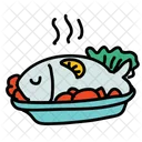 Seafood Fish Meal Icon