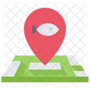 Seafood Location  Icon