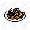 Seafood Platter Sea Icon