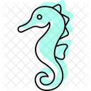 Seahorse Ocean Marine Icon