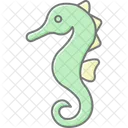 Seahorse Ocean Marine Icon