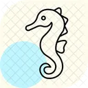 Seahorse Ocean Marine Icon