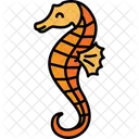 Seahorse Ocean Animal Icon