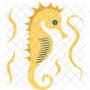 Seahorse Octopus Fish Icon