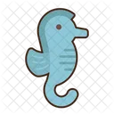Seahorse Sea Fish Icon