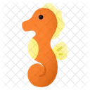 Seahorse Sea Animal Fish Icon