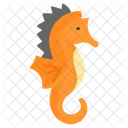 Seahorse Hippocampus Animal Icon