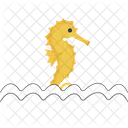 Seahorse Animal Sea Icon