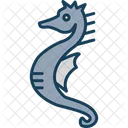 Seahorse Animal Sea Icon