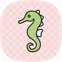 Seahorse Ocean Marine Icon
