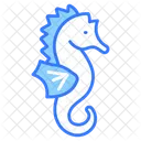 Seahorse Hippocampus Animal Icon