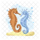 Seahorse pair  Icon