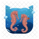 Seahorse pair  Icon