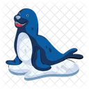 Seal Animal Pinnipedia Aquatic Animal Icon