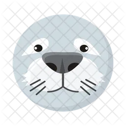 Seal Face  Icon