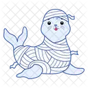 Seal Halloween  Icon