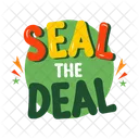 Seal The Deal Offer Discount Icon