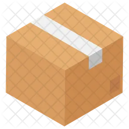 Sealed Cardboard  Icon