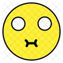Sealed Face Emoticon Smiley Icon