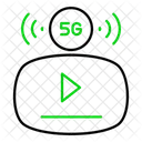 Seamless Streaming Icon