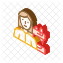 Seamstress Woman Job Icon