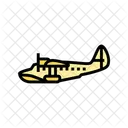 Seaplane airplane  Icon