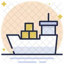 Port Seaport Containers Icon