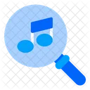 Search Music Media Player Icon