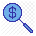 Business Search Dollar Icon