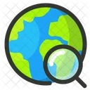Search Earth Globe Icon