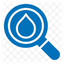 Search Research Water Drop Icon