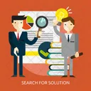 Search For Solution Icon