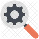 Seo Search Gear Icon