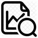 File Search Magnifying Glass Icon