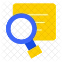 Search Communication Talk Icon