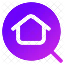 Search Home Loupe Icon