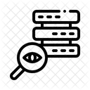 Search Database Magnifying Glass Icon